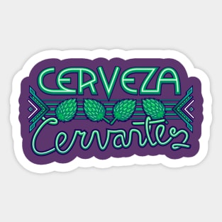 Cerveza Cervantes Sticker